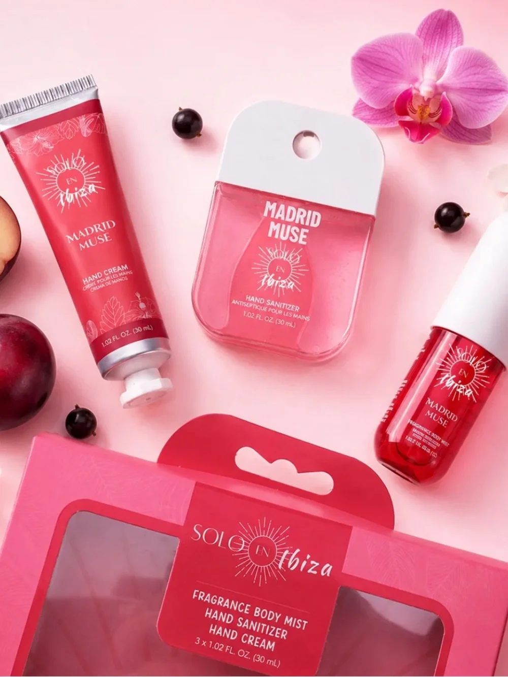 Sole en Ibiza Madrid Muse Hand & Body Set - Pink